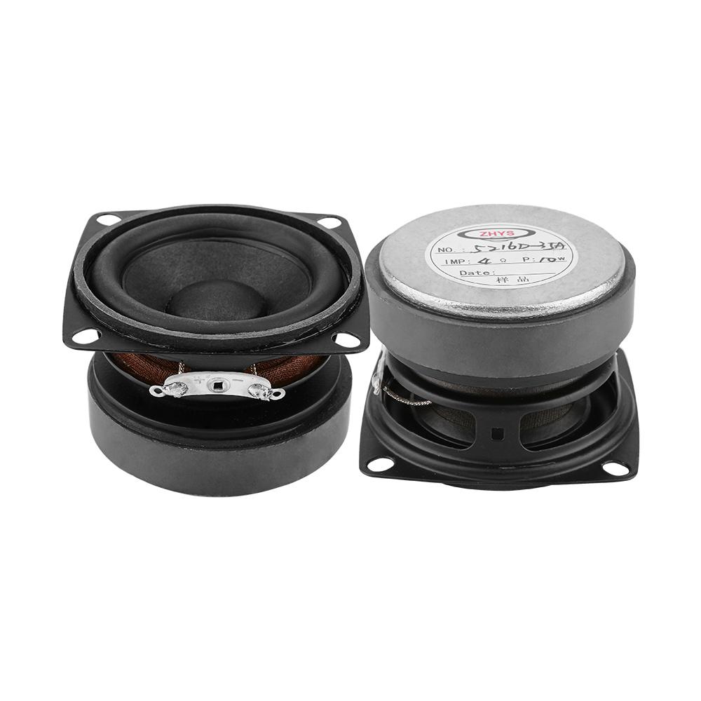 AIYIMA 2 Chiếc 53Mm Âm Thanh Loa Di Động Đầy Đủ 4 Ohm 15 W Loa Tự Làm Âm Thanh Loa Mini Cho Rạp Hát Tại Nhà