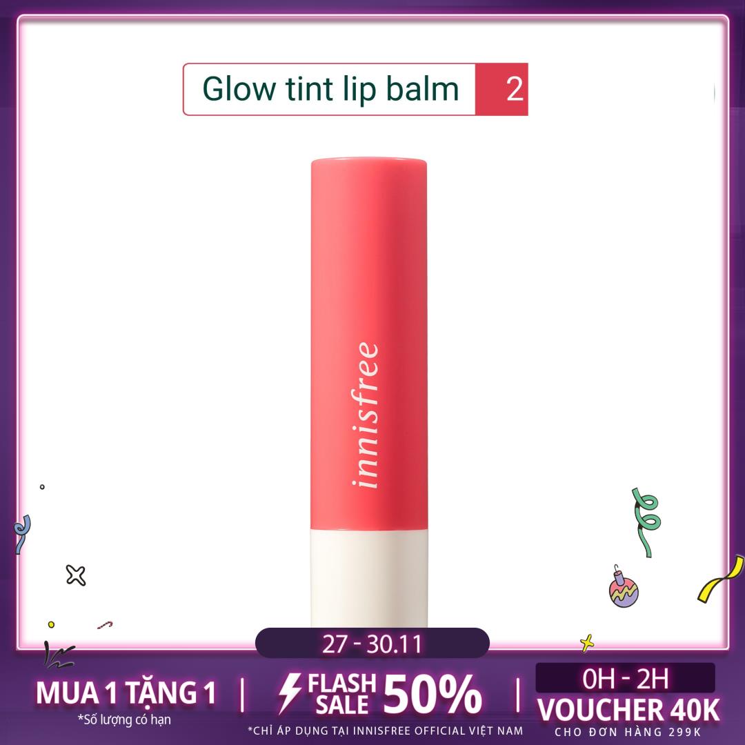 Son Dưỡng Có Màu Glow Tint Lip Balm 3.5g