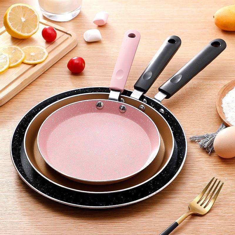 Đảm bảo chất lượng chảo chống dính pan pancake pan trứng hiện vật chảo nhôm ngàn lớp lớp halberd bít tết chảo rán bếp từ chảo không khói dầu