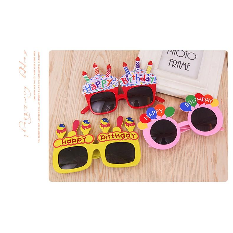 Mắt kiếng nhựa Happy Birthday