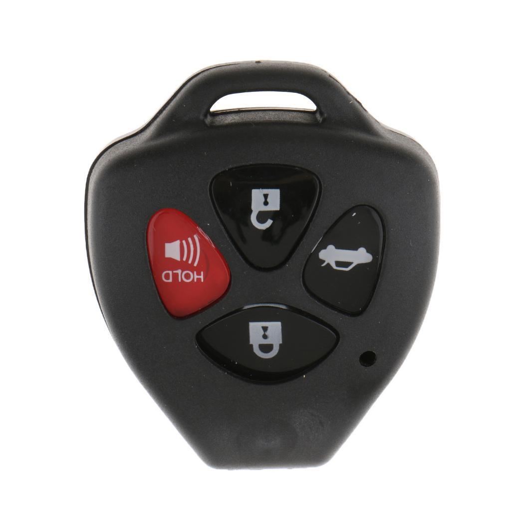 3xCar 4 Buttons Remote Key Cover Case Shell For