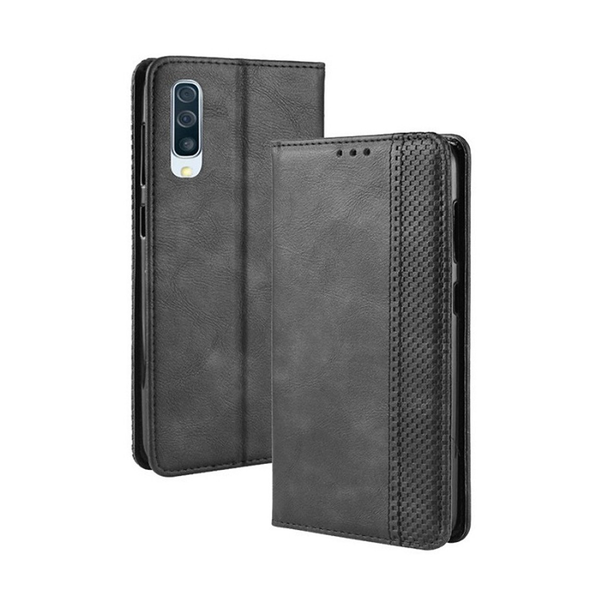 Bao da dạng ví Cao cấp dành cho Samsung Galaxy A30s Luxury Leather