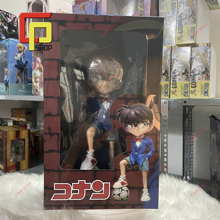 Mô hình nhân vật Konan Đá Bóng - Figure Kudo Shinichi 1/4 - Ball