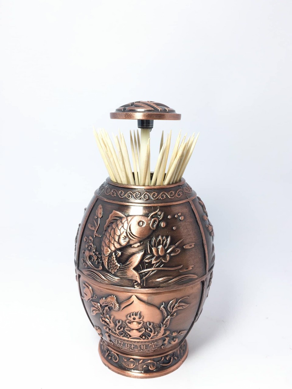 Hộp đựng giấy kèm gạt tàn, lọ tăm, hộp đựng trà - Decor trang trí để bàn