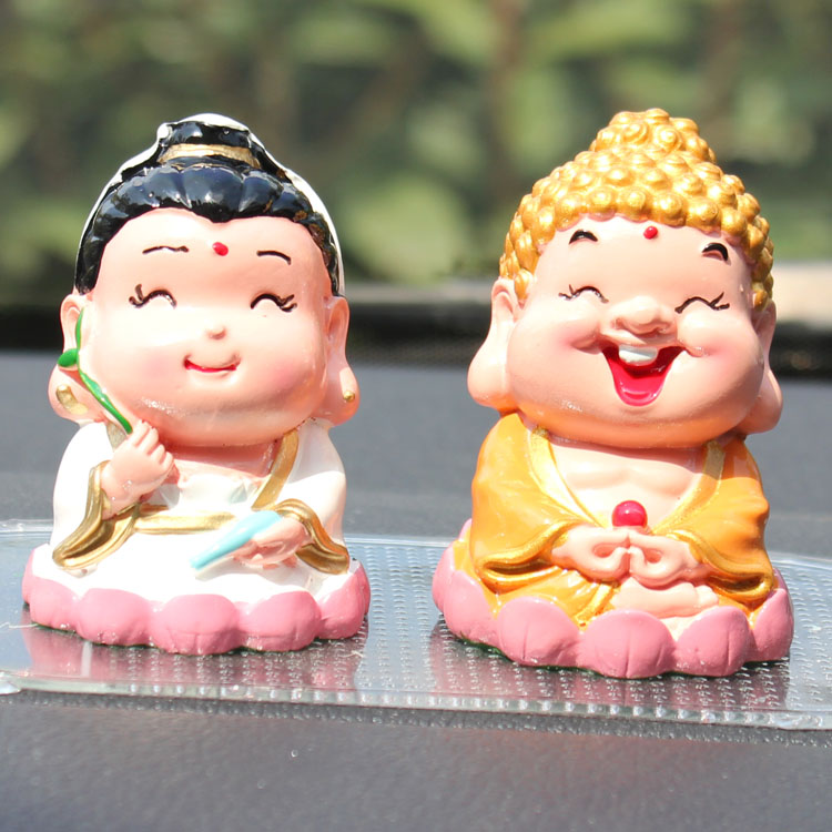Tượng chibi Phật Bà Quan Âm size 6cm