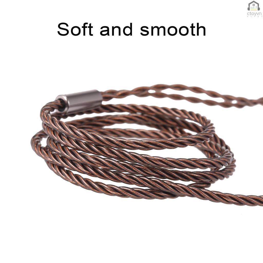 Cáp nối tai nghe có thể tháo rời jack 3.5mm tương thích với Shure SE215/SE315/SE425/SE535/SE846