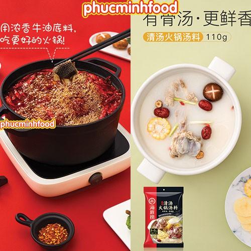 Gia Vị Cốt Lẩu Haidilao và Topping Cho Một Nồi Lẩu 3-5 Người Ăn Tại Phúc Minh Food
