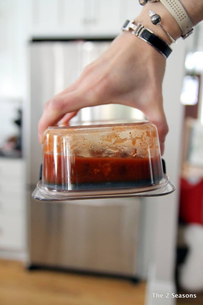 Hộp nhựa đựng thực phẩm Brilliance Tritan size 2.3L Rubbermaid USA