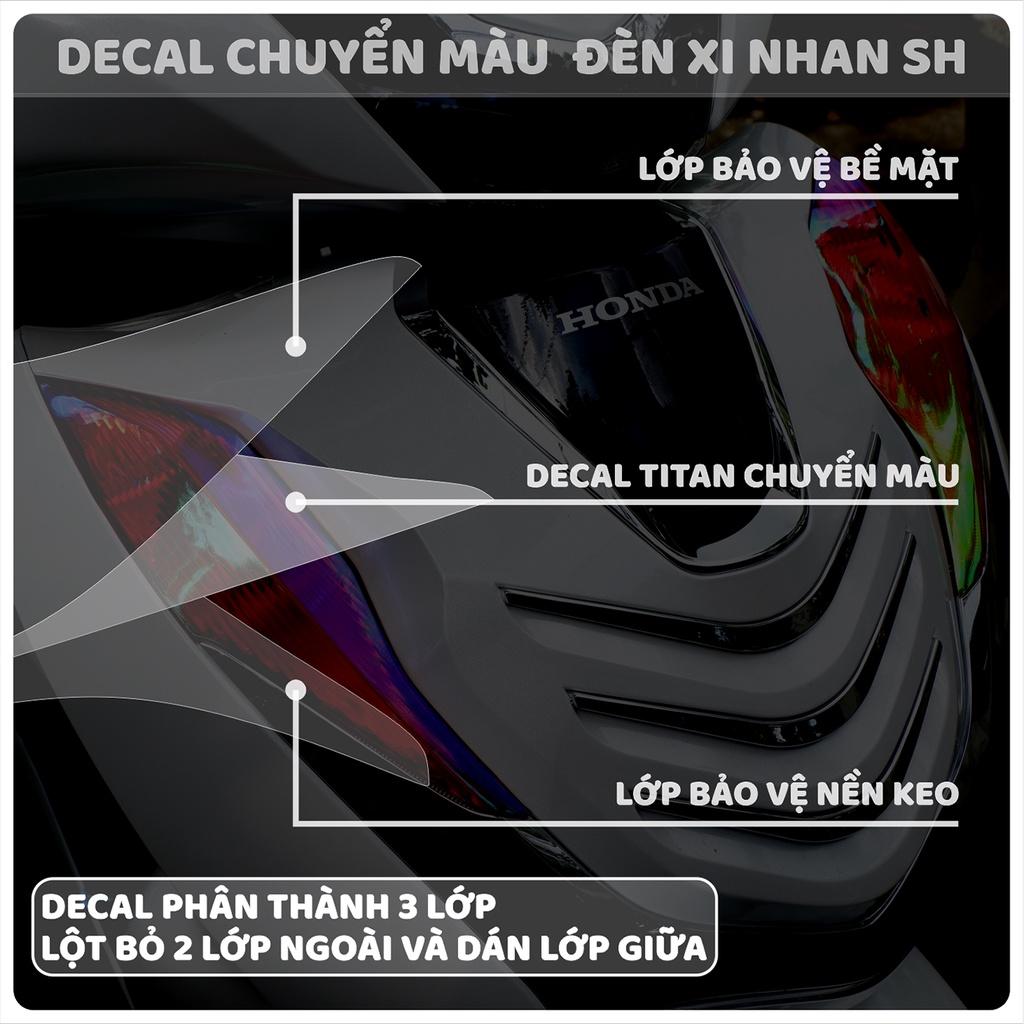 Miếng dán XI NHAN SH 125 - 150 - 350 chuyển màu bảo vệ XI NHAN CHUYỂN MÀU HONDA SH