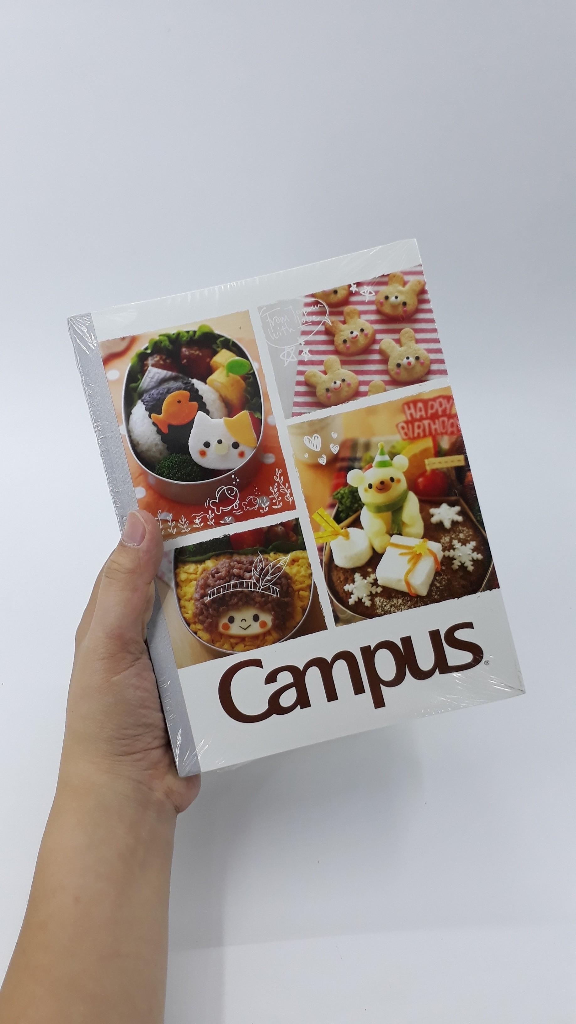 Tập A5 4 Ô Ly 96 Trang ĐL 80g/m2 - Campus NB-ABET96 (Mẫu Màu Giao Ngẫu Nhiên)