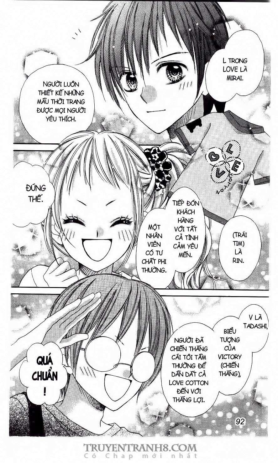tiệm thời trang, love cotton chapter 28 6