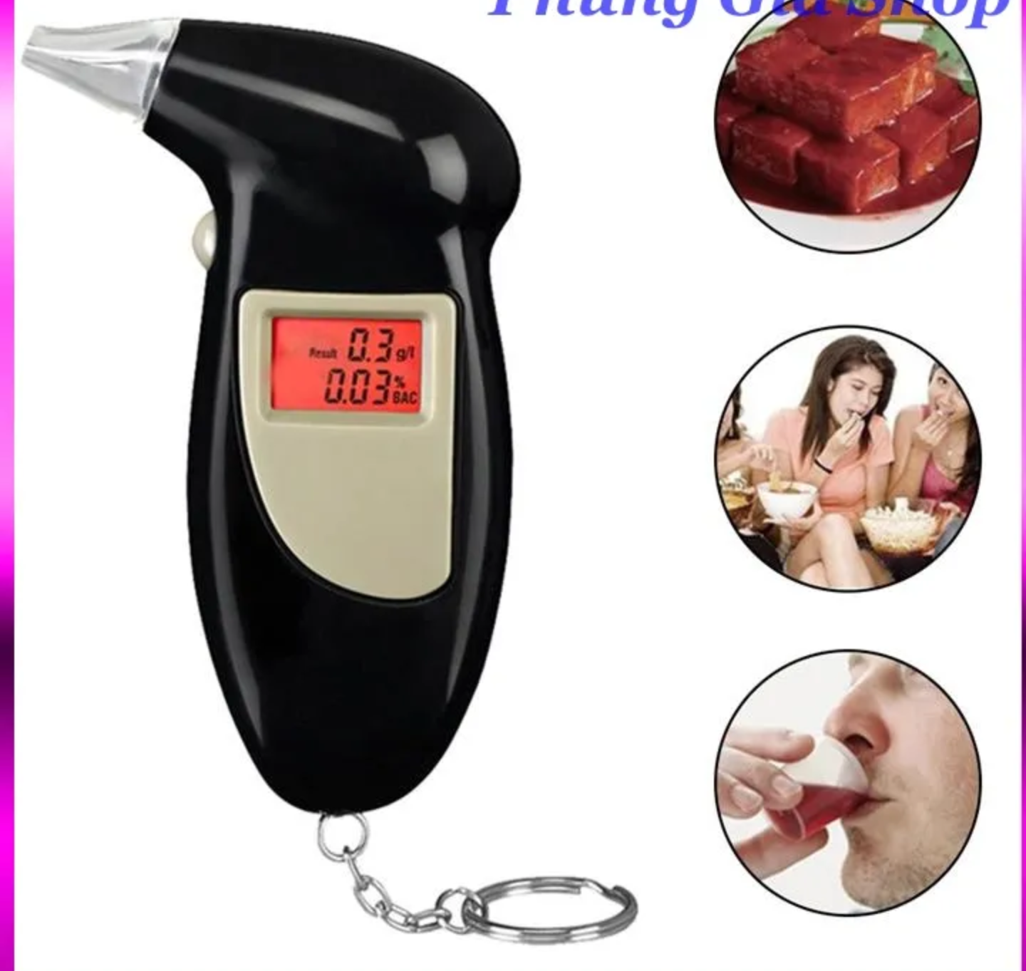 SIÊU CẤP VỚI 1 MÁY ĐO KIỂM TRA NỒNG ĐỘ CỒN HƠI THỞ AN TOÀN KHI LÁI XE ĐI TRÊN ĐƯỜNG LOẠI TỐT