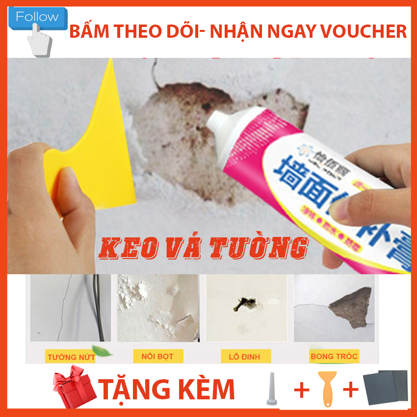 Keo Vá Tường Chống Thấm Đa Năng Thông Minh 250gr