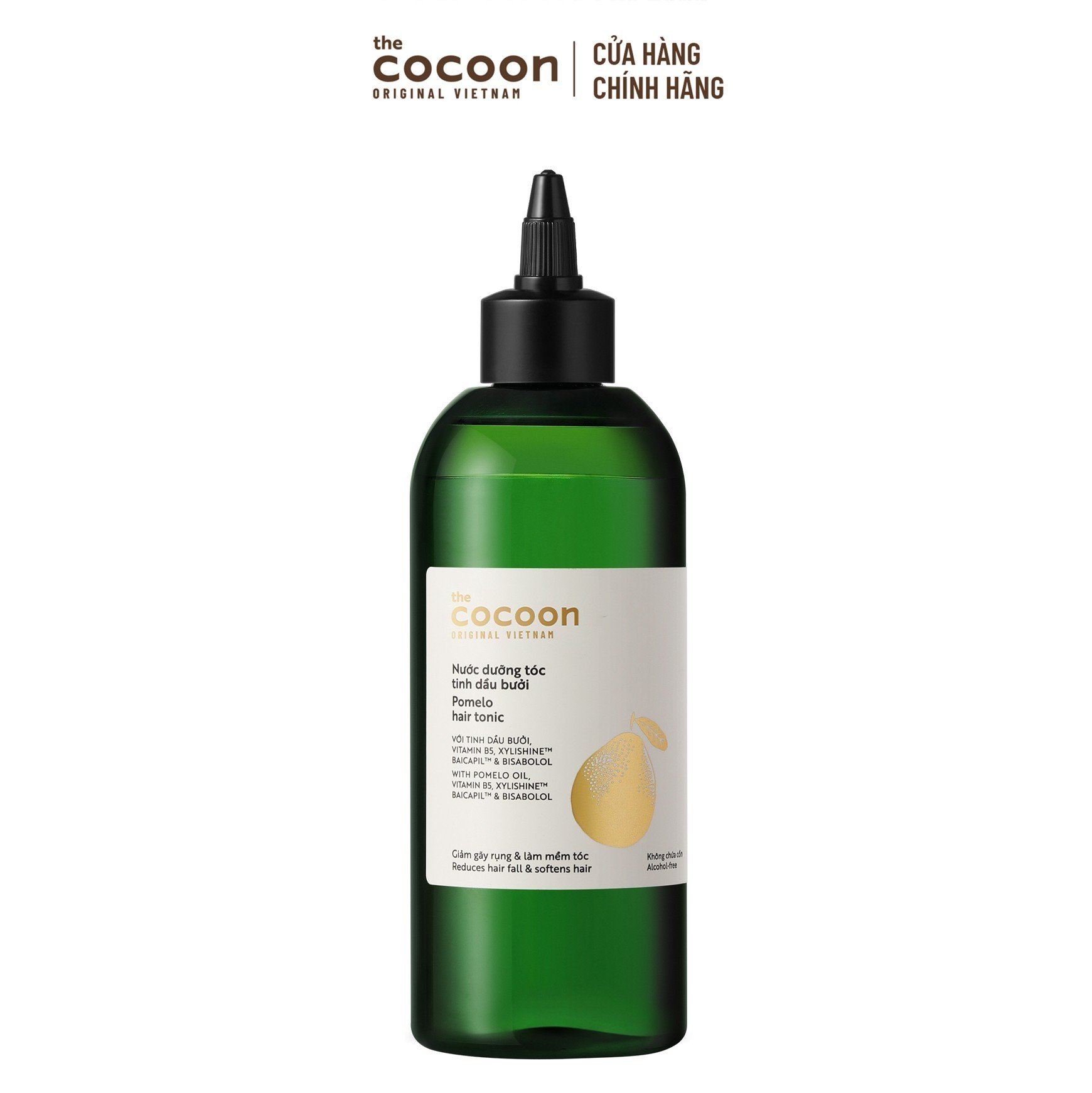 SPECIAL COMBO gội bưởi 500ml + xả bưởi 310ml Cocoon tặng 1 nước dưỡng tóc tinh dầu bưởi 310ml