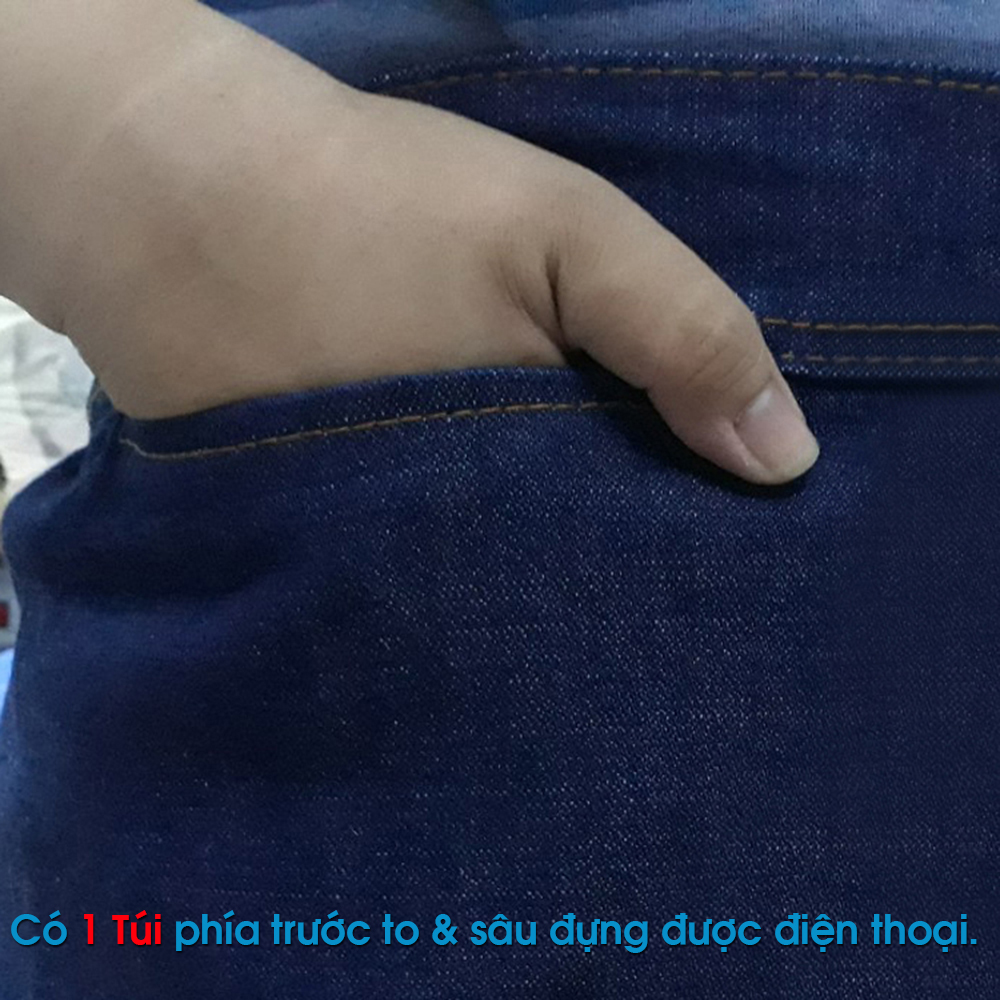 Váy chống nắng Jean mềm cho nữ Thêu Hoa Tigôn Đẹp mắt và Nổi bật