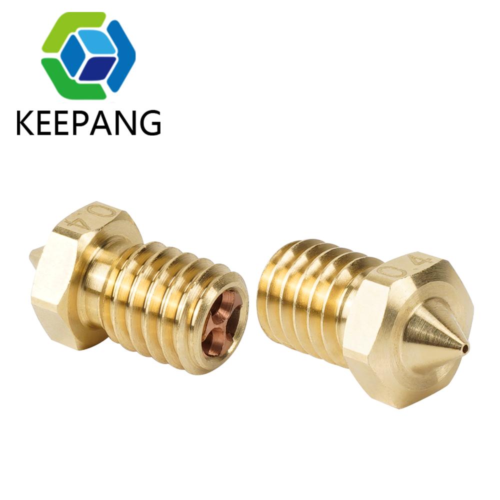 1PC Máy in 3D Vòi phun cho dây tóc 1.75mm E3DV6 CLONE CHT MOP MIP