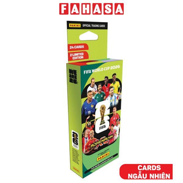 Hộp Giấy Thẻ Hình FIFA World Cup 2026 Adrenalyn XL - Panini (Card Ngẫu Nhiên)