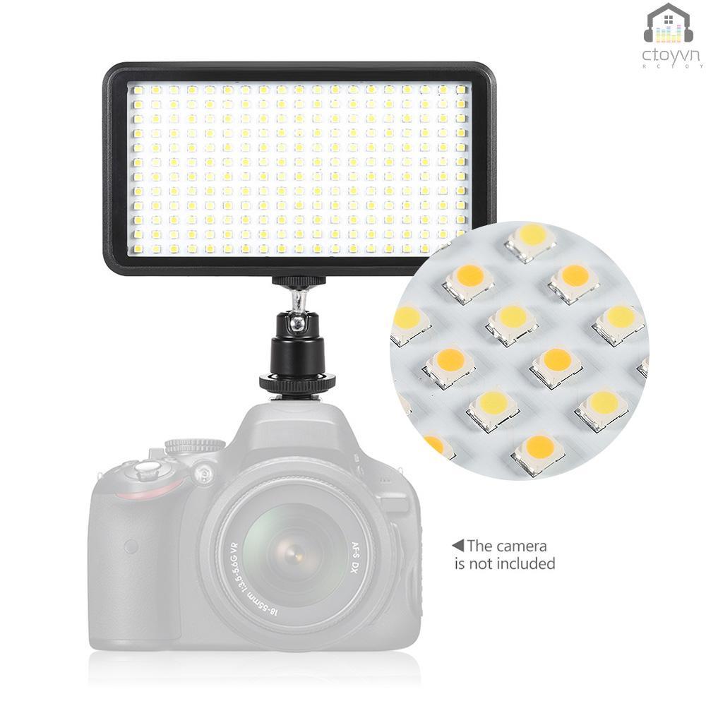 Set 228 đèn LED siêu mỏng 3200K-6000K chuyên dụng cho máy ảnh DSLR