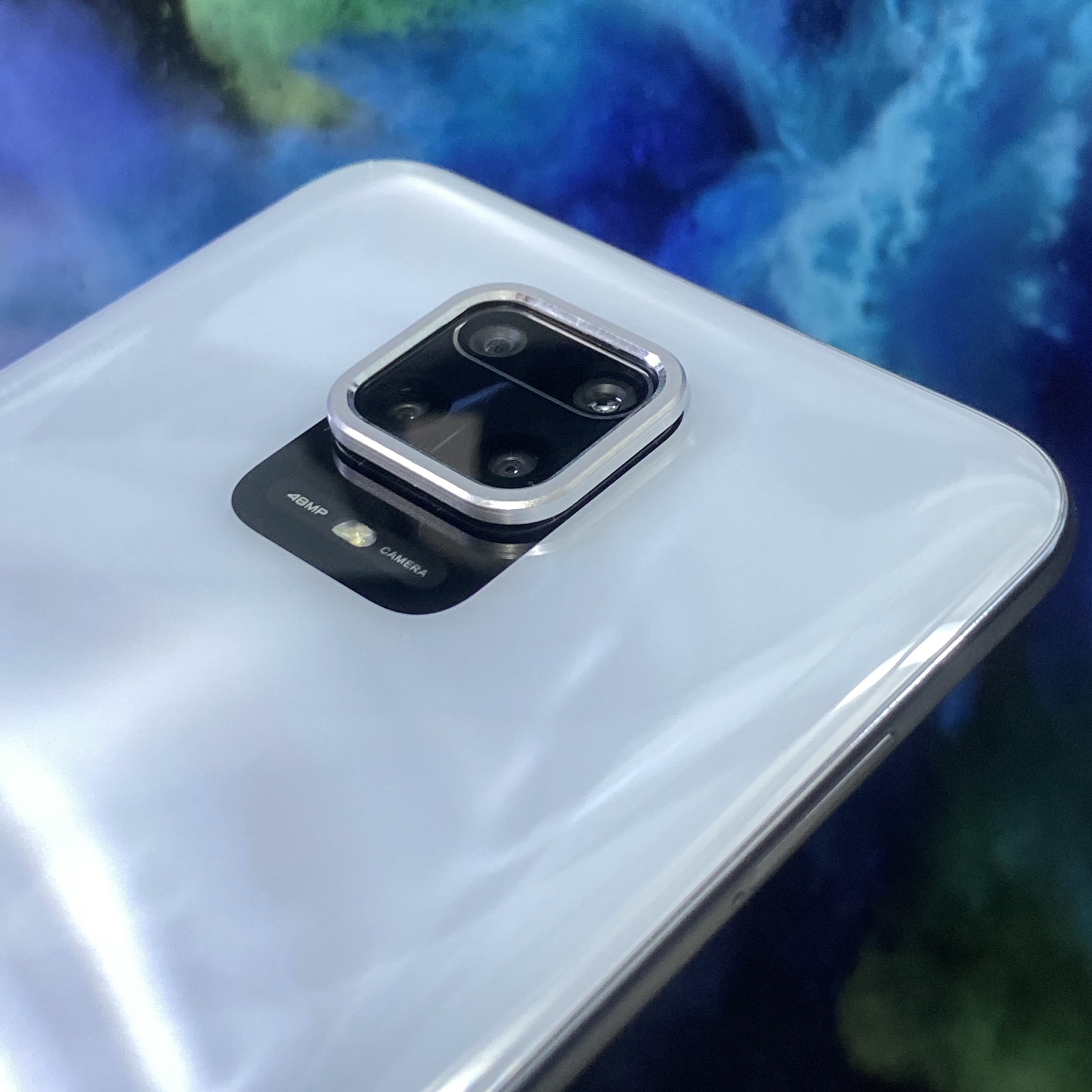Khung viền Nhôm Camera Xiaomi Redmi Note 9S - Redmi Note 9 Pro