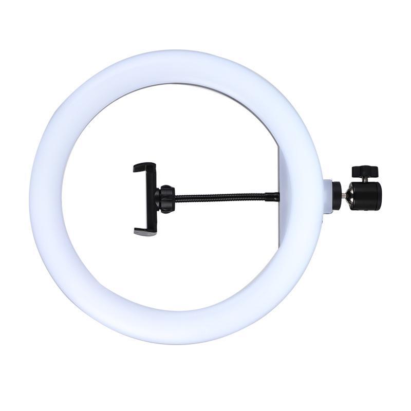 Giao hàng nhanh 8 inch làm đẹp phát sóng trực tiếp ánh sáng dạng vòng ánh sáng dịu nhẹ ánh sáng trắng ba màu lấp đầy ánh sáng chụp selfie di động khẩu độ lấp đầy ánh sáng
