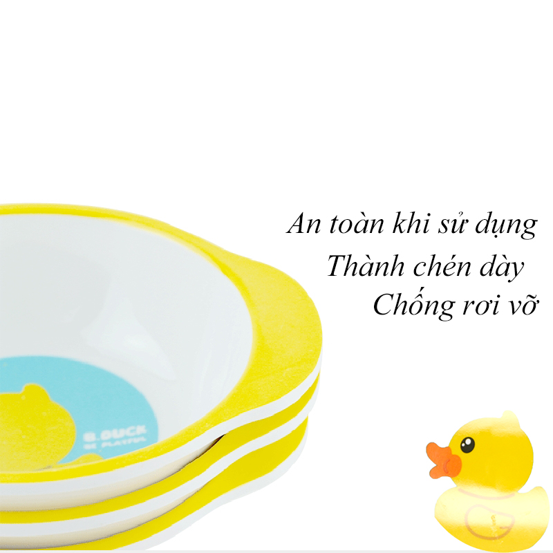 Bộ 2 chén ăn dành cho bé chất liệu melamine cao cấp không chất độc hại