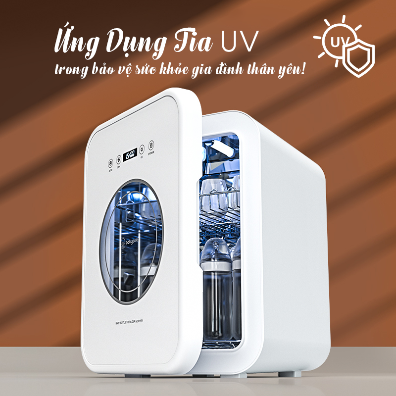 Máy tiệt trùng sấy khô tia UV ZDT18C, dung tích 18L - Hàng chính hãng