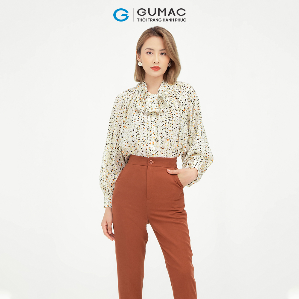 Quần tây nữ GUMAC QC09082 form cơ bản chuẩn dáng công sở