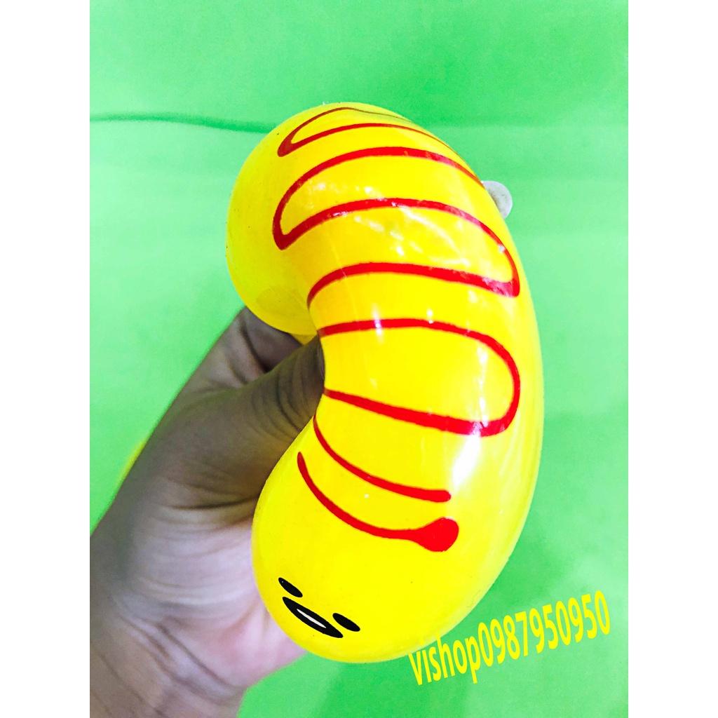 Gudetama Squishy trút giận hình Bánh Mỳ Ú Mochi Slime Bóp xả stress giảm căng thẳng hiệu quả