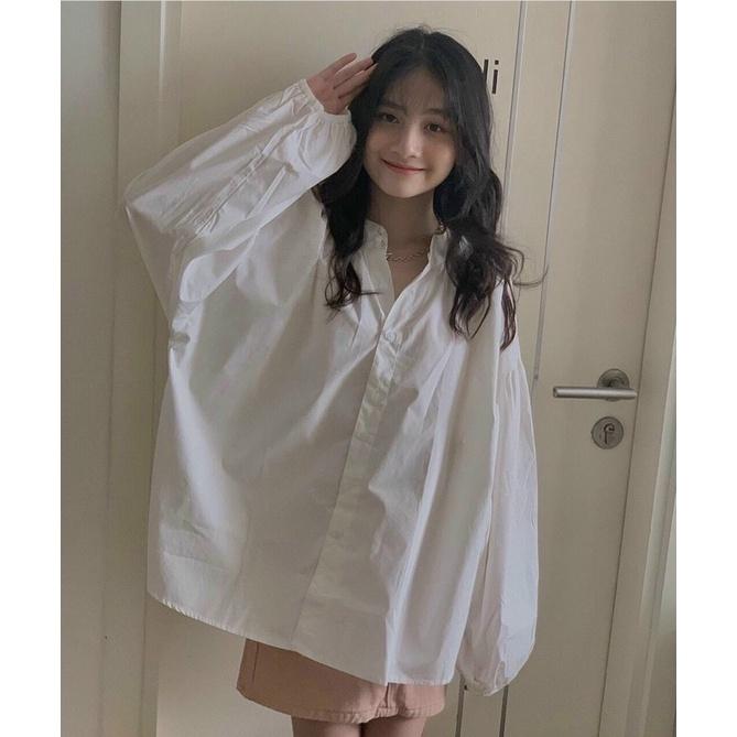 ÁO SƠ MI CỔ TRÒN