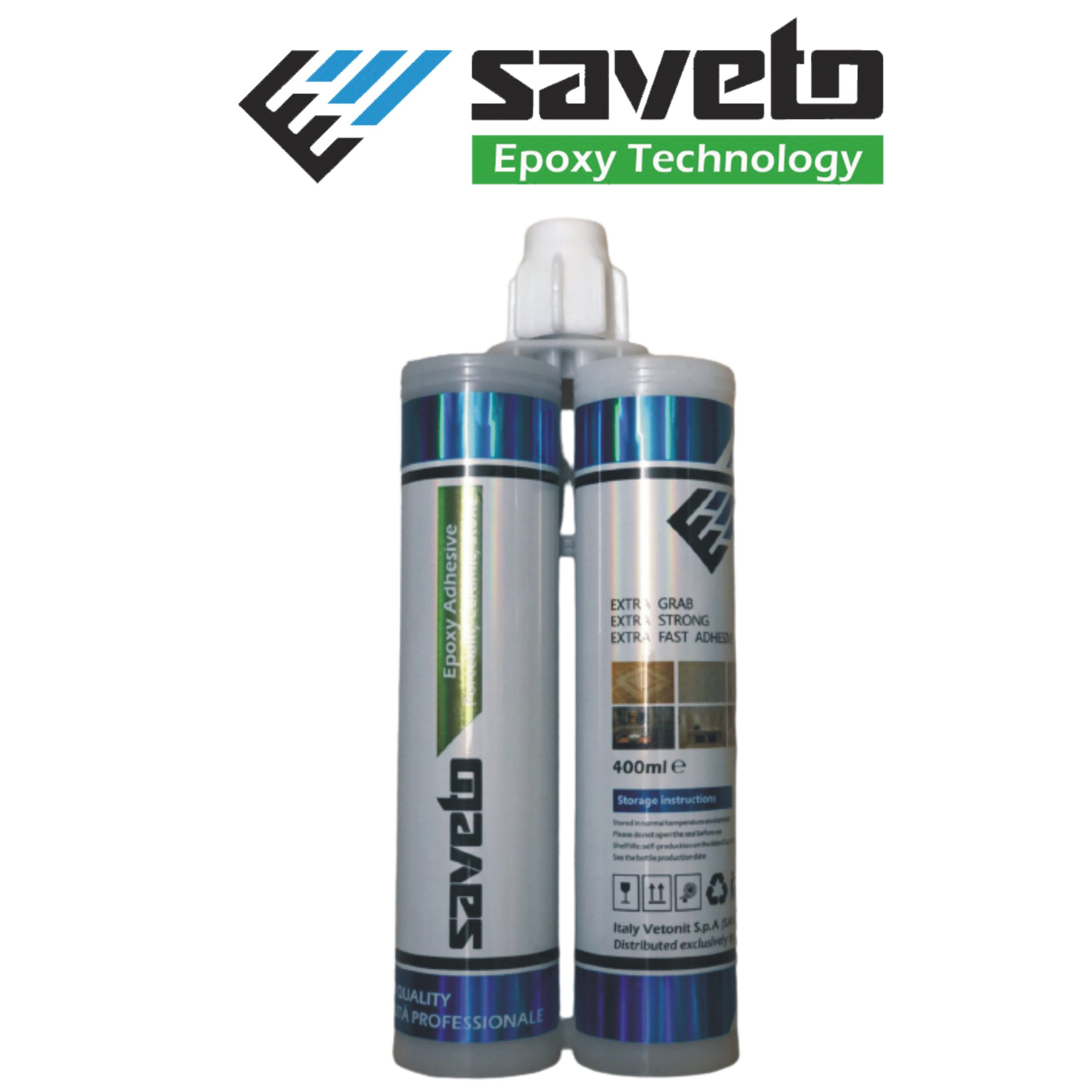 Keo chít mạch Saveto Epoxy màu trắng sứ - Hàng chính hãng