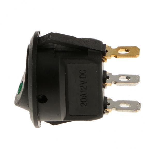 3x12V Front Rocker Wireless Parking Sensor Switch Button Kits for Car Rv