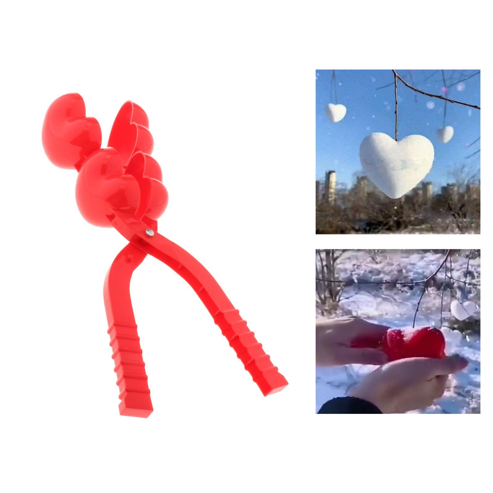 Snowball Maker Snow Toy for Kids with for Winter Outdoor Snow Games, Cute Cartoon Shaped - Perfect Winter Gift for Children