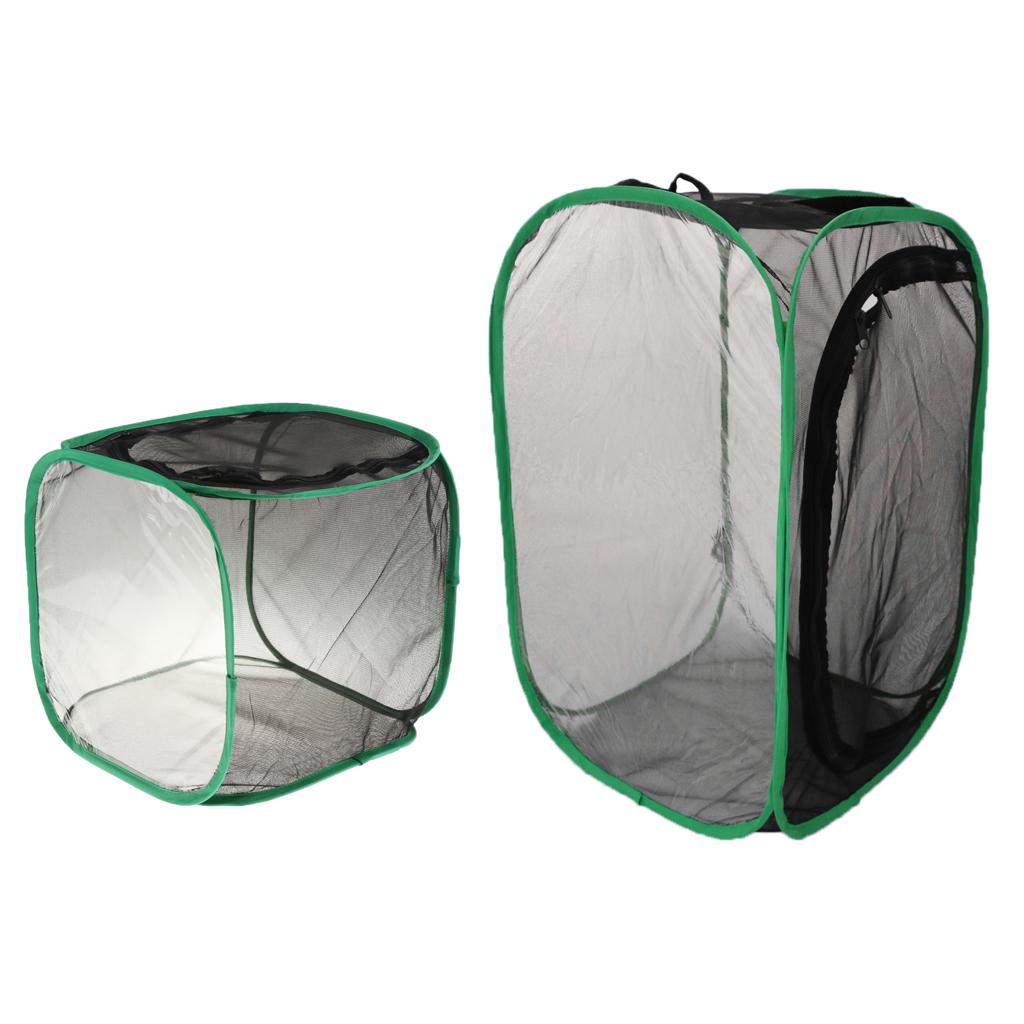 Foldable Insect and Butterfly Habitat Net Terrarium Breeding Cage Incubator