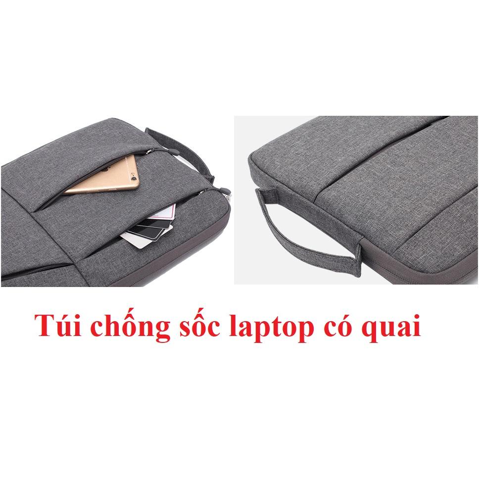 Túi chống sốc cho Laptop 15'' nhiều ngăn có quai sành điệu