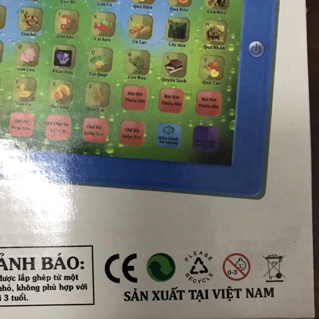 Đồ chơi ipad cảm ứng lớn dùng để học dành cho bé (máy tính bảng