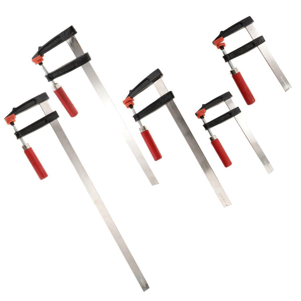 General Purpose F Clamp For Woodworking High Strength Hand Tool 5 Size