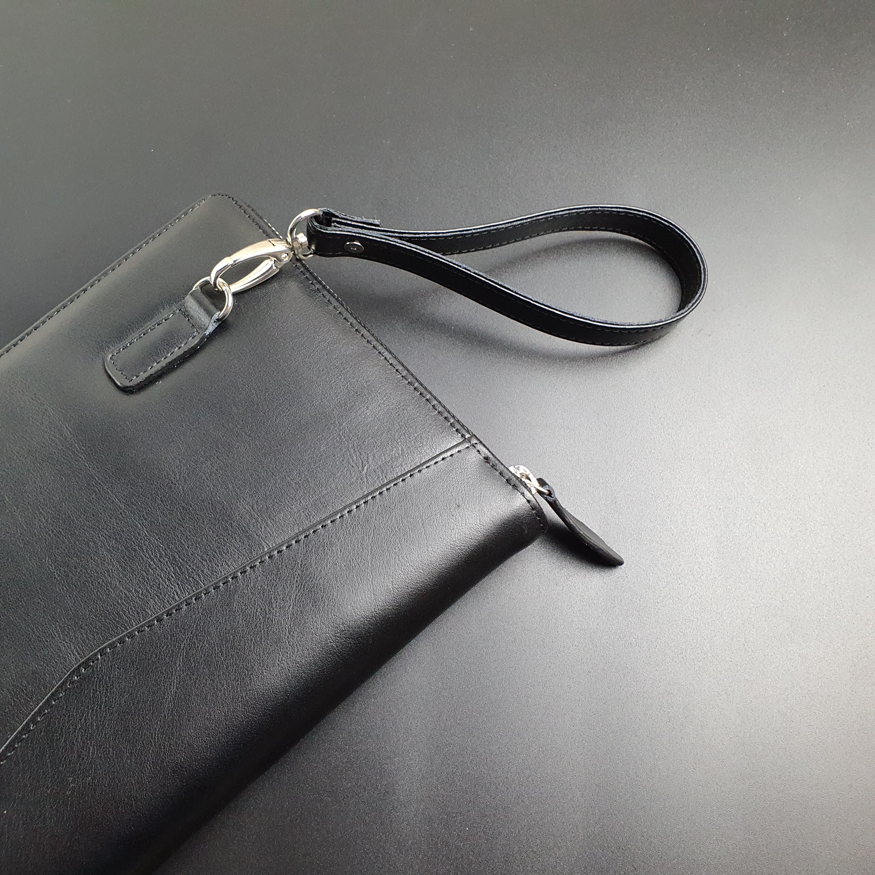 Clutch da bò thật CL120 - 100% da bò thật, BH 3 năm