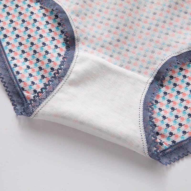 LỐ 10 QUẦN LÓT COTTON HỌA TIẾT CHẤT SIÊU THOÁNG MÃ 0742