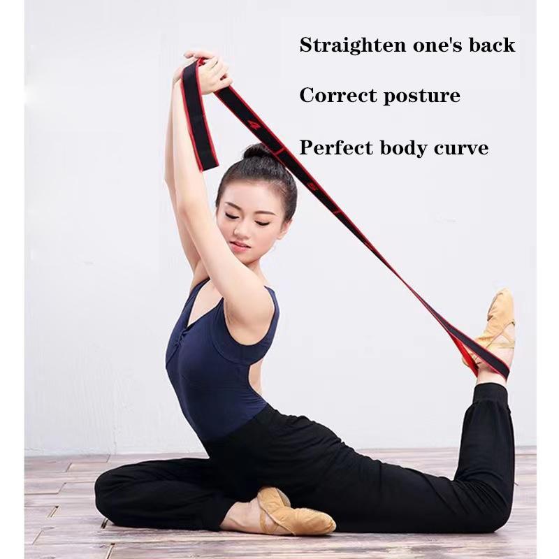 8 Phần Phong cách Khiêu vũ Yoga Vành đai Yoga Yoga Pilates Fitness ATENTIONTER TENSE Color: Grey