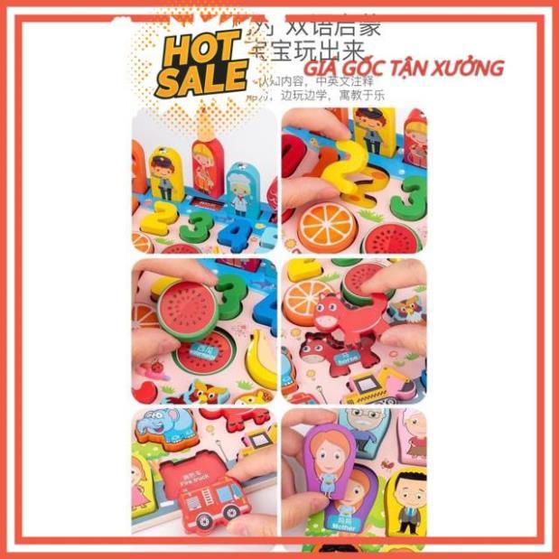 Đồ Chơi Câu Cá Và Ghép Số Học Đếm 63 Chi Tiết Cho Bé