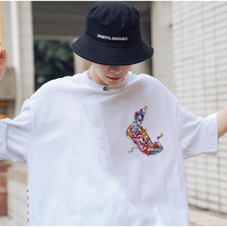 Áo Thun Tay Lỡ Nam_Nữ Unisex Mèo SaDs Cực Độc
