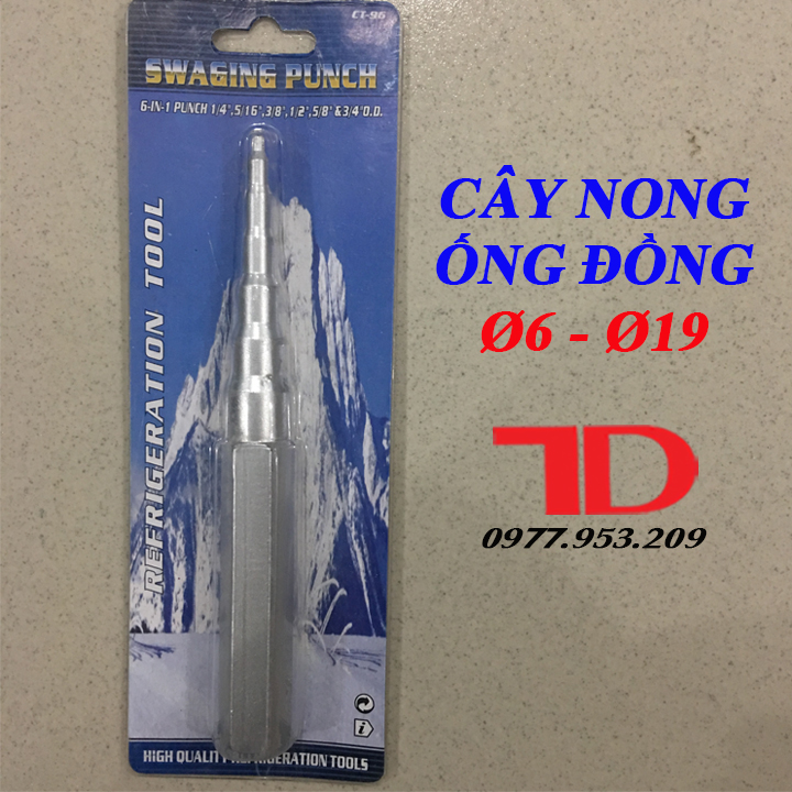 Cây nong ống đồng phi 6 đến 19