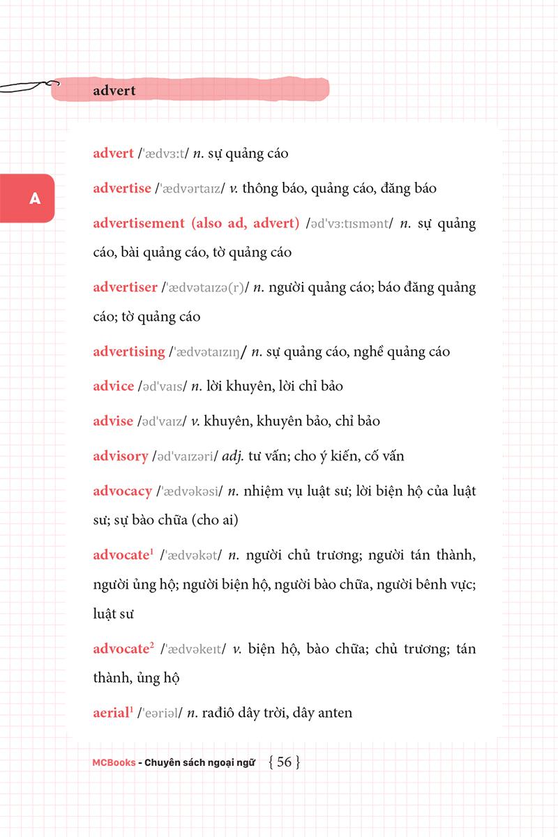 Sách Ứng Dụng 6000 Từ Vựng Tiếng Anh Thông Dụng Nhất