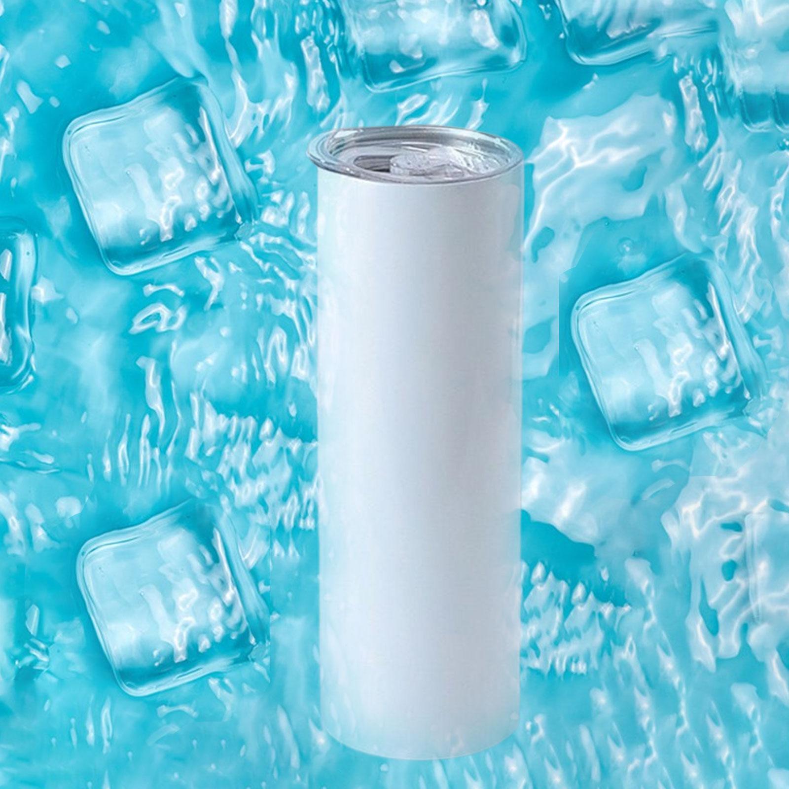 Sublimation  with Lid Water Tumbler for Heat Transfer DIY Gift
