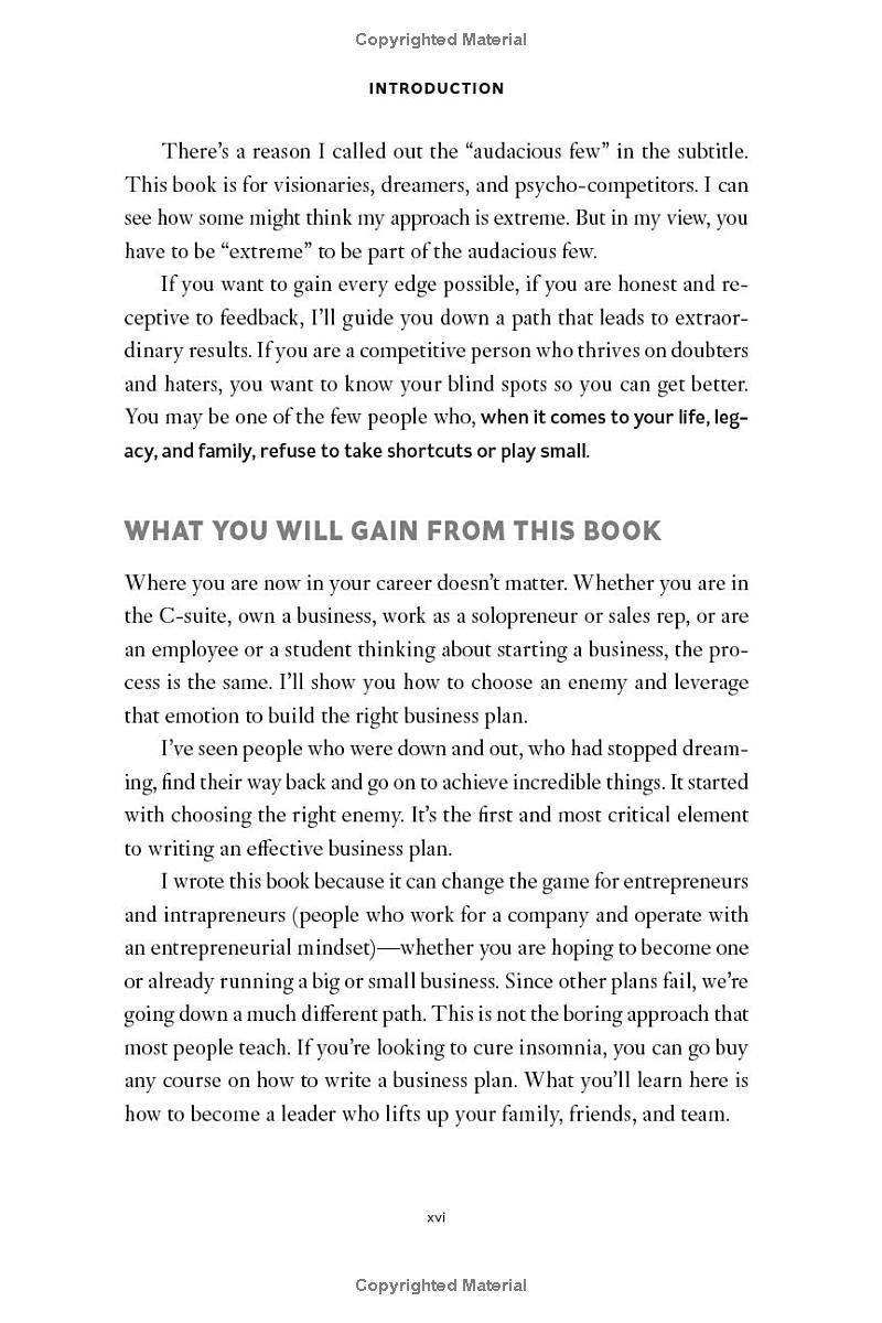 Sách ngoại văn: Choose Your Enemies Wisely - Business Planning For The Audacious Few