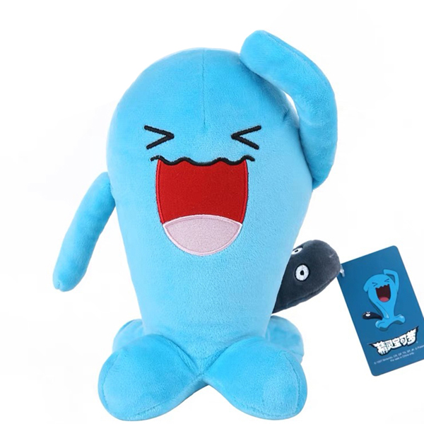 Gấu Bông Pokemon Wobbuffet Xanh Vui Nhộn Gb128