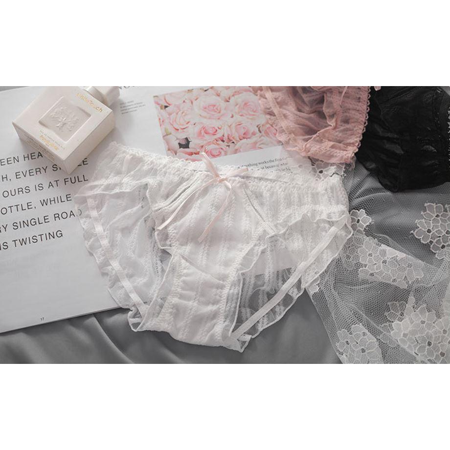 Quần Lót Nữ Cotton Phủ Ren Hoa Xuất Đông Âu . Hàng Săn SALE.