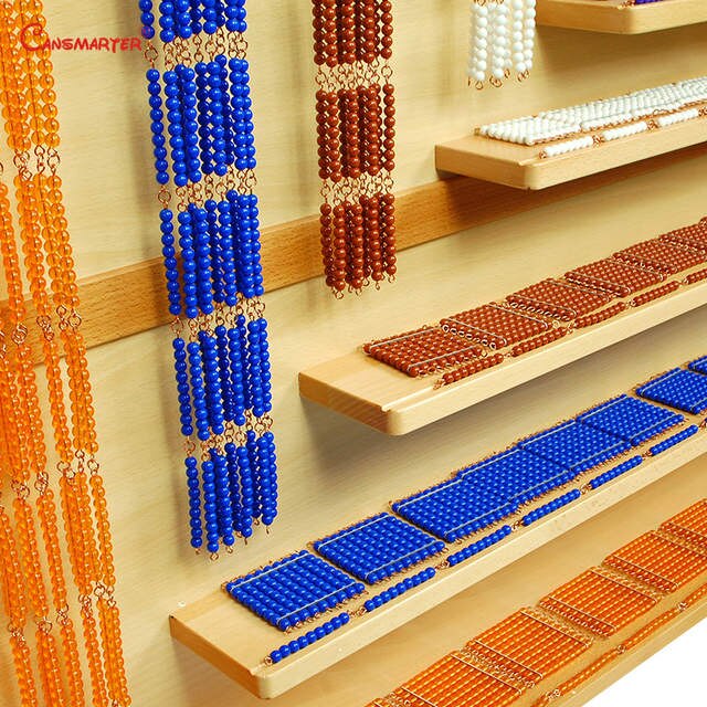 Set hạt cườm và tủ toán - Set of beads and cabinet