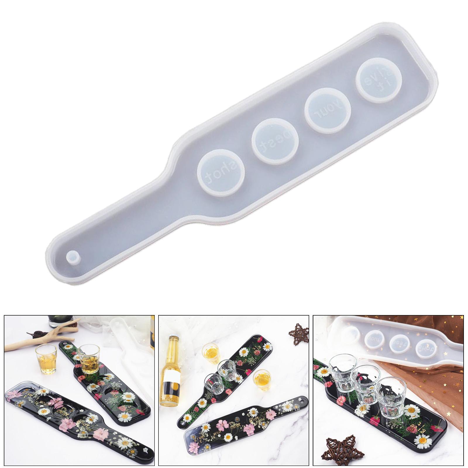 Silicone Coaster Mold Resin Casting Mold DIY Epoxy Fruit Tray Mould Craft