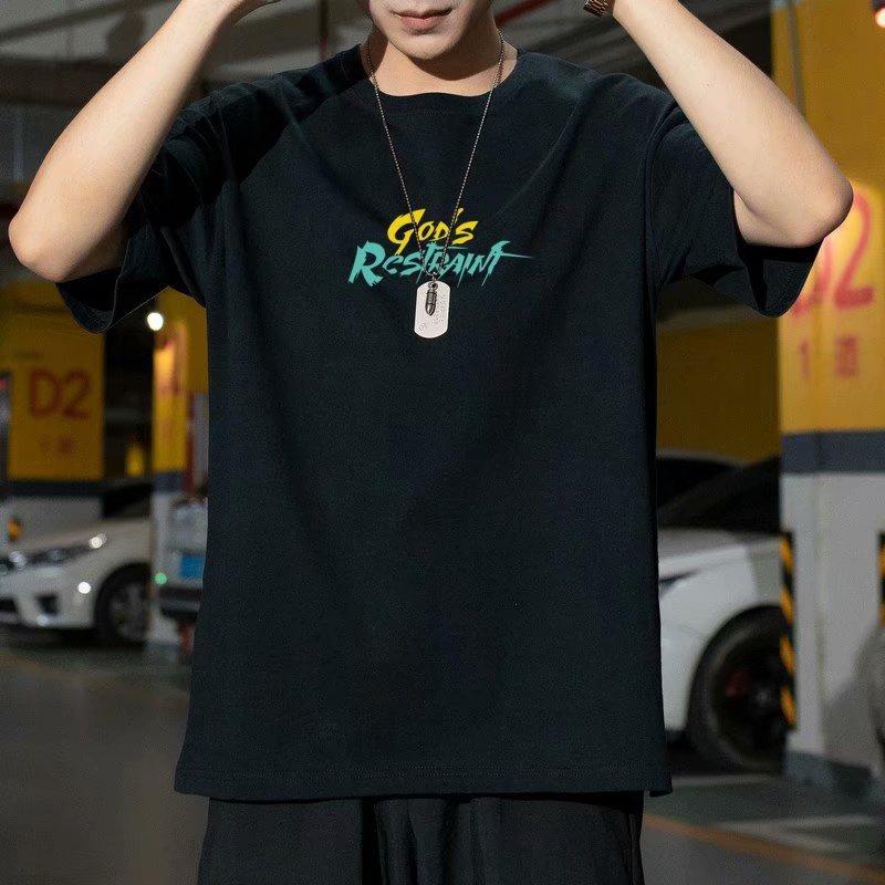 Áo Thun Nam Ngắn Tay In Hình Sáng Tạo